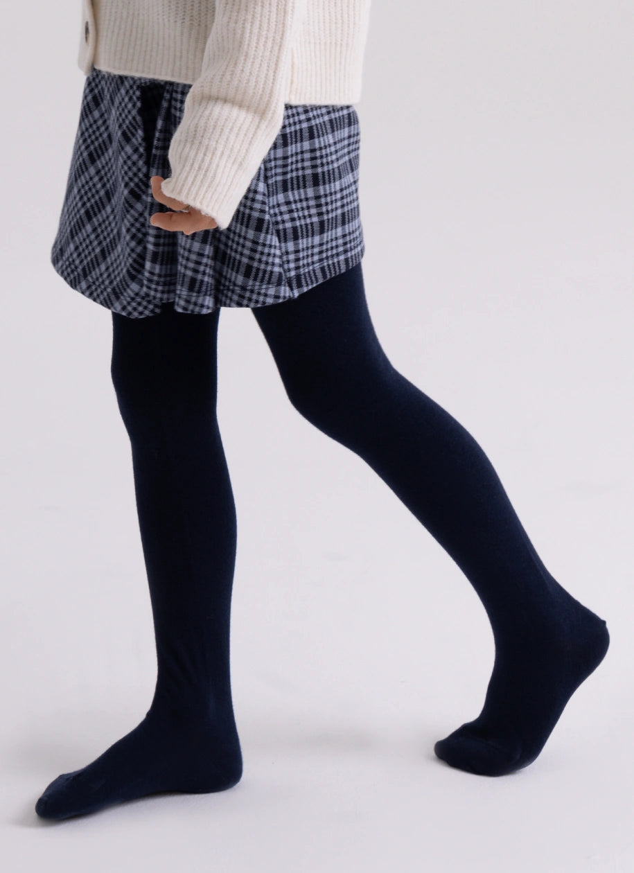 Children's tights in a fairy-tale book – POHÁDKY III (dark blue)
