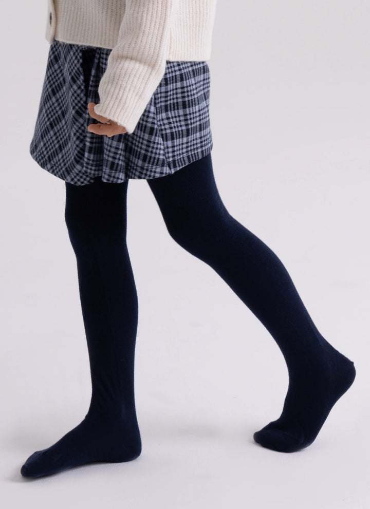 Children's tights in a fairy-tale book – POHÁDKY III (dark blue)