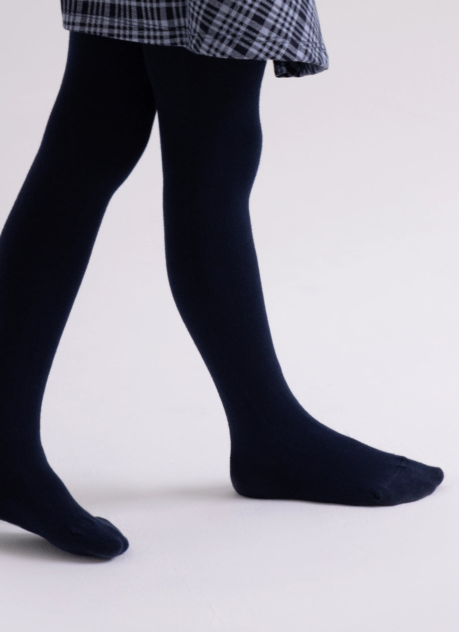 Children's tights in a fairy-tale book – POHÁDKY III (dark blue)
