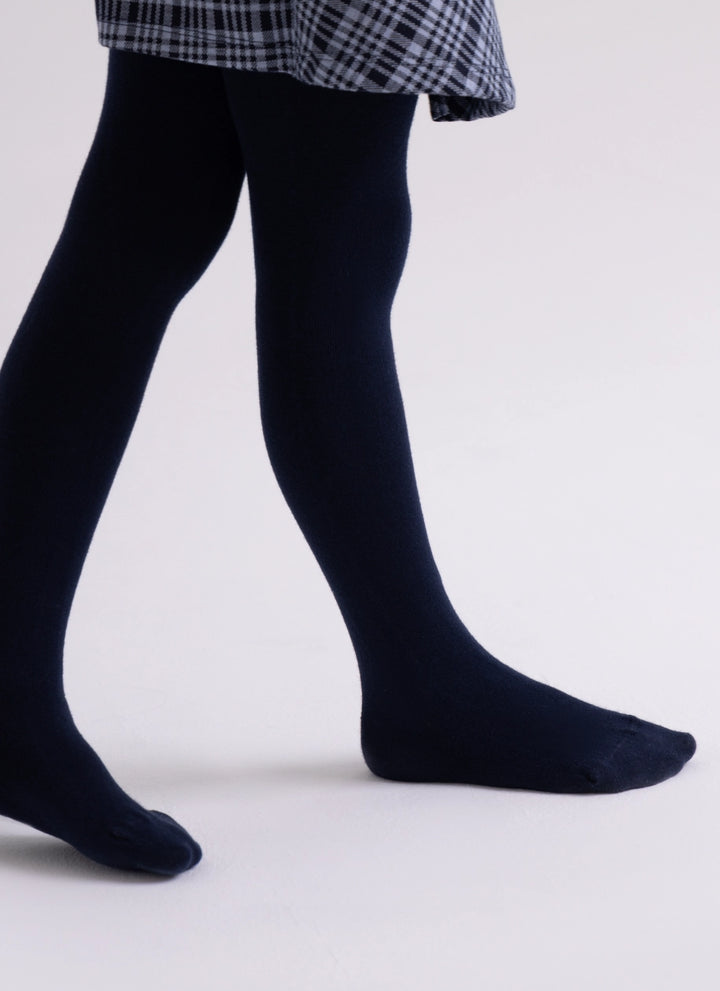 Children's tights in a fairy-tale book – POHÁDKY III (dark blue)