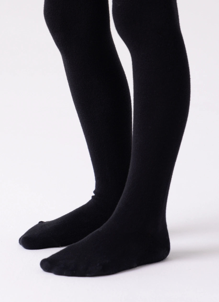 Children's tights in a fairy-tale book – POHÁDKY V (black)