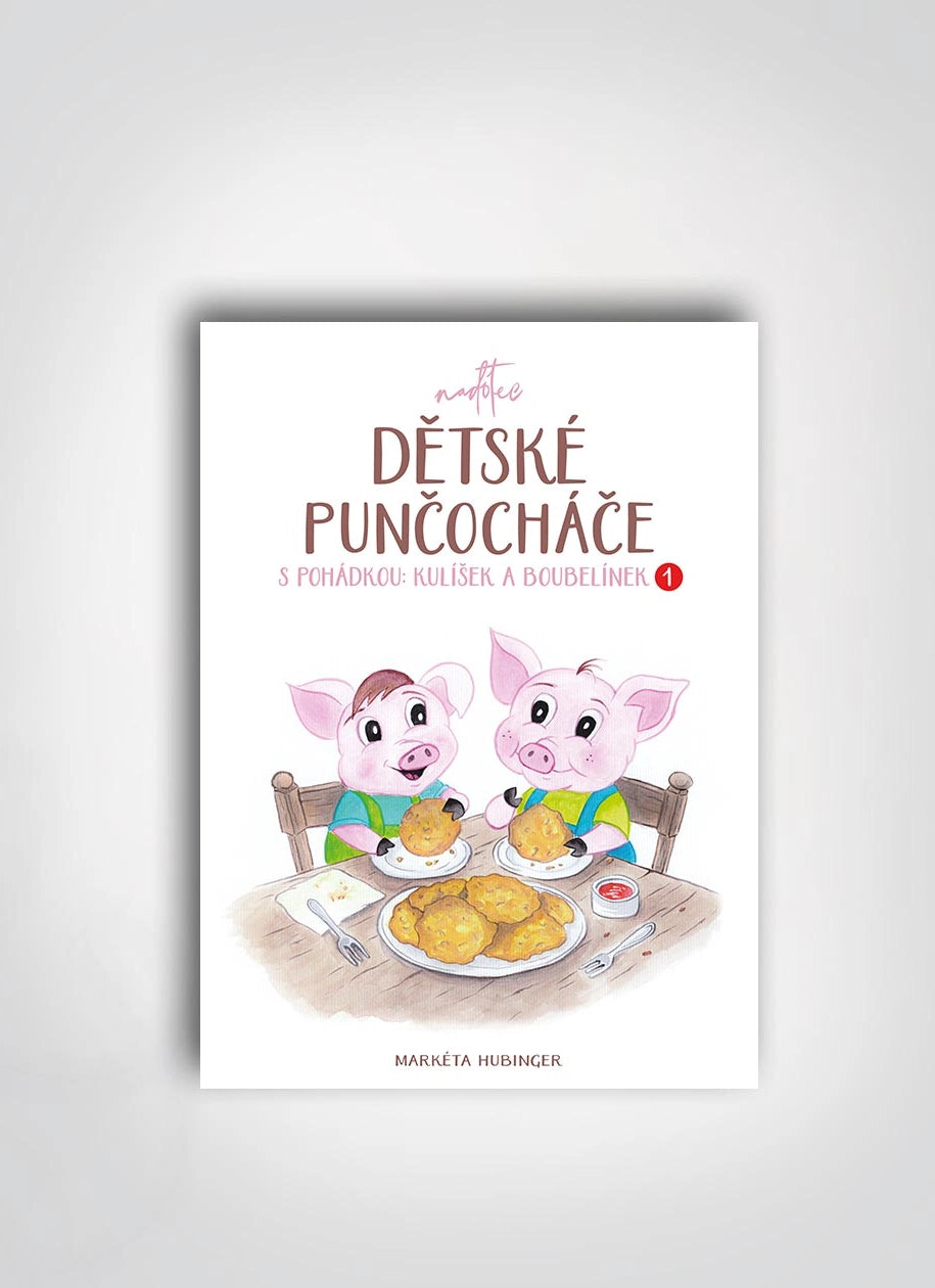 Children's tights in a fairy-tale book – POHÁDKY I (pink)