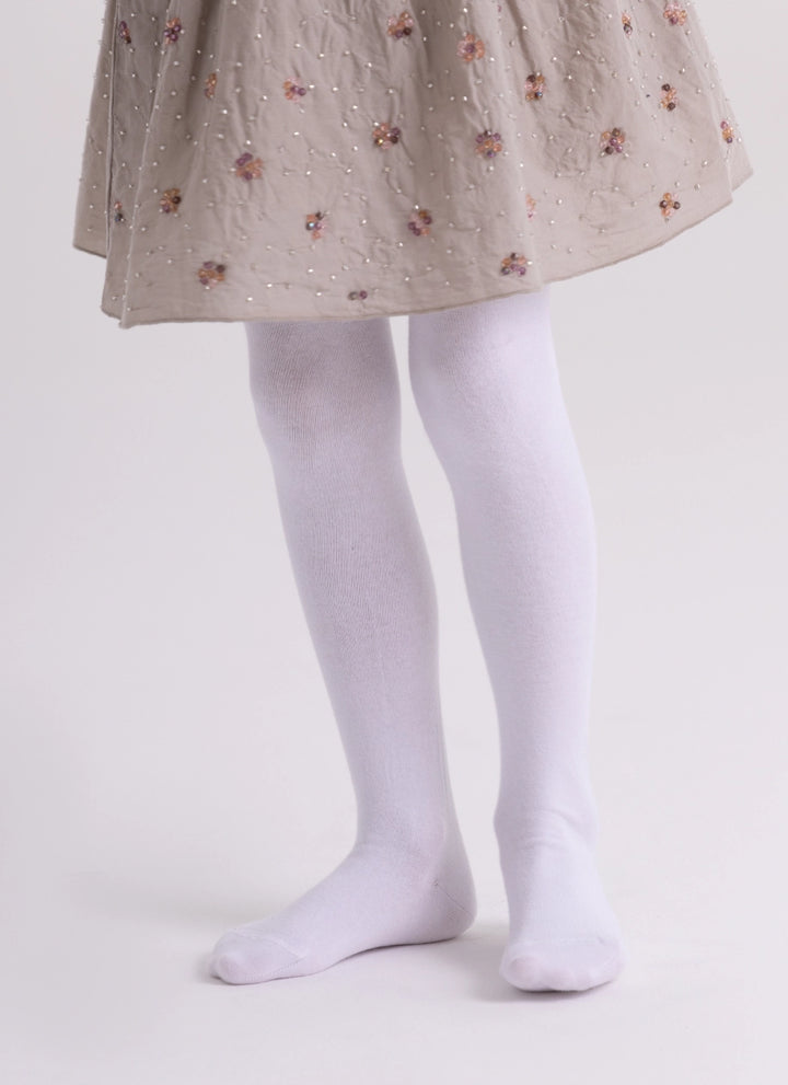Children's tights in a fairy-tale book – POHÁDKY II (white)