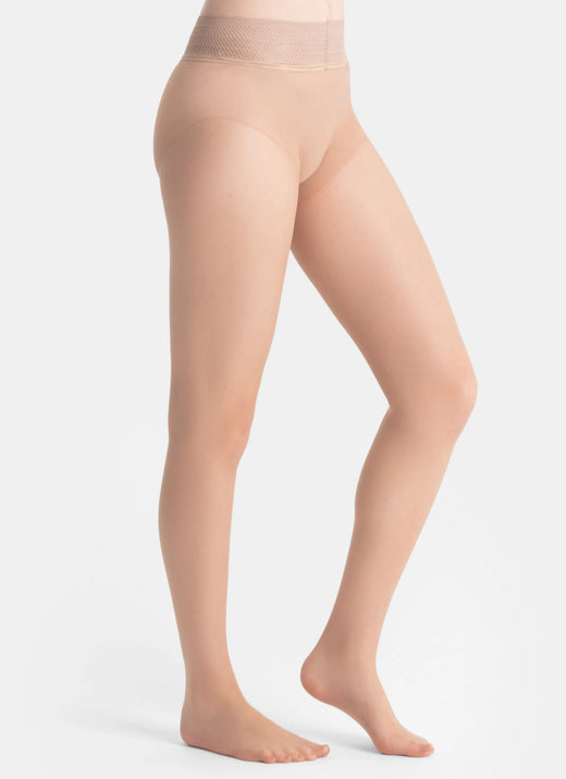 5 PACK: Discreet tights | nadotec TAJEMSTVÍ | 15 DEN beige