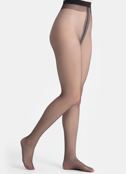 5 PACK: Very sheer tights | nadotec JEMNOSTI | 8 DEN black