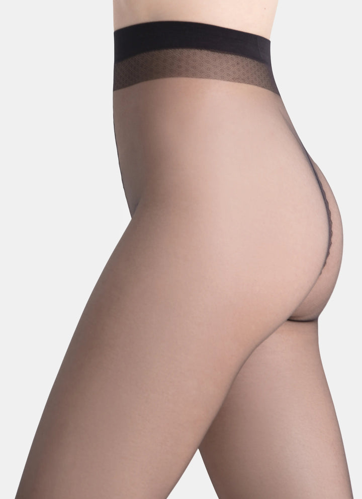 Very sheer tights | nadotec JEMNOSTI | 8 DEN black