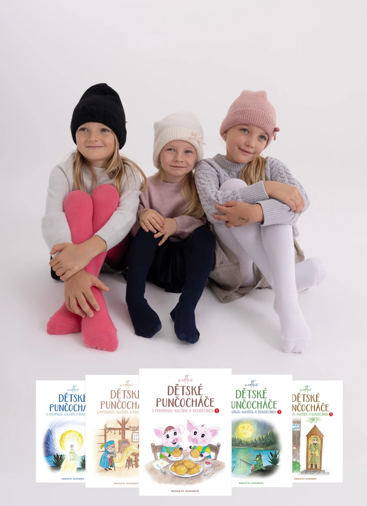ALL PARTS & COLOURS: Children's tights in a fairy-tale book