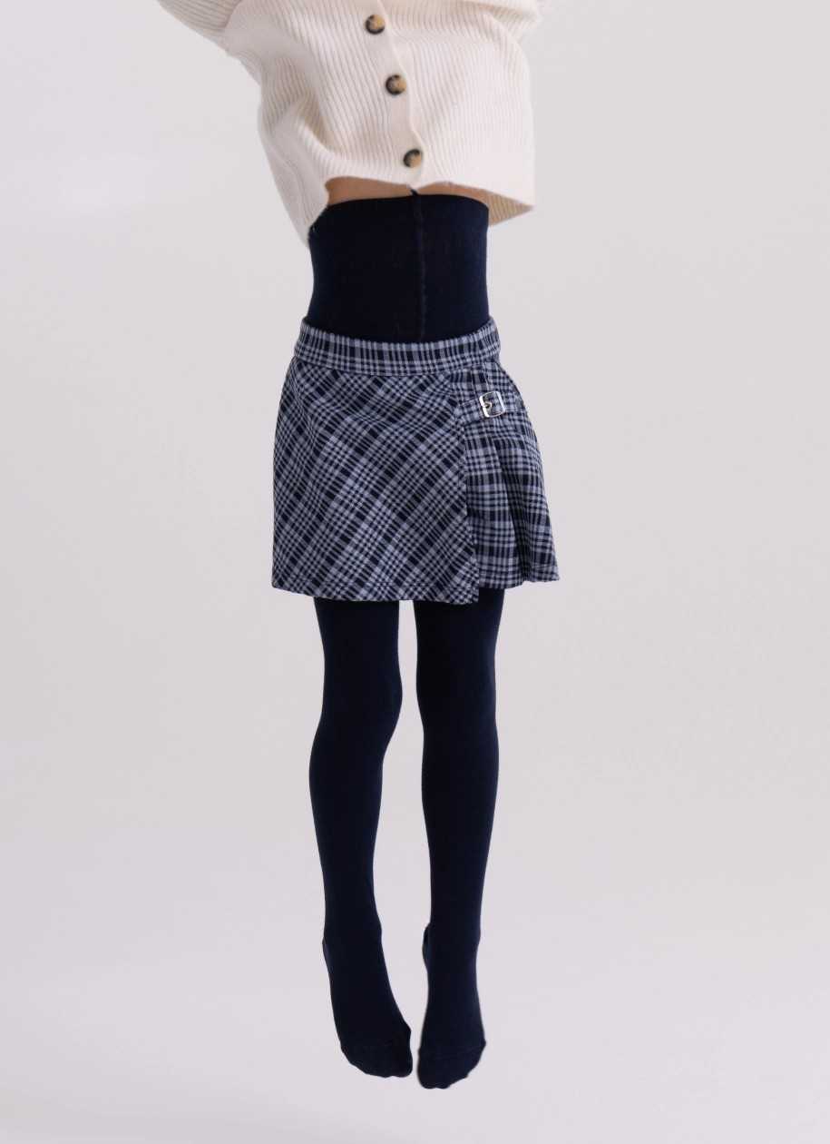 Children's tights in a fairy-tale book – POHÁDKY III (dark blue)