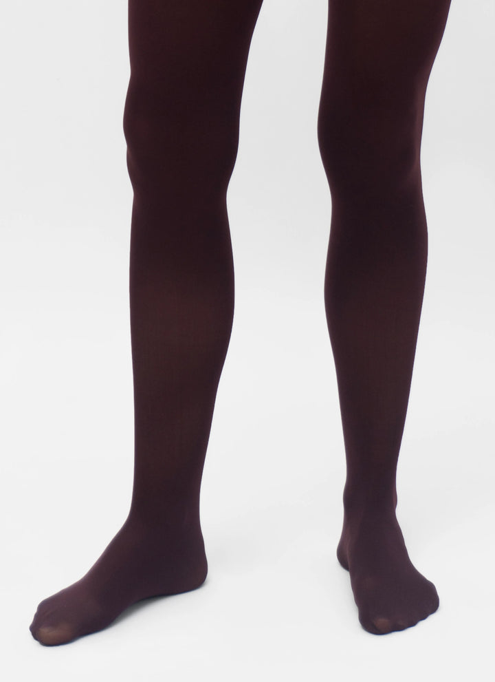 Burgundy microfiber tights | nadotec BORDEAUX | 40 DEN